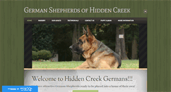 Desktop Screenshot of hiddencreekgermans.com